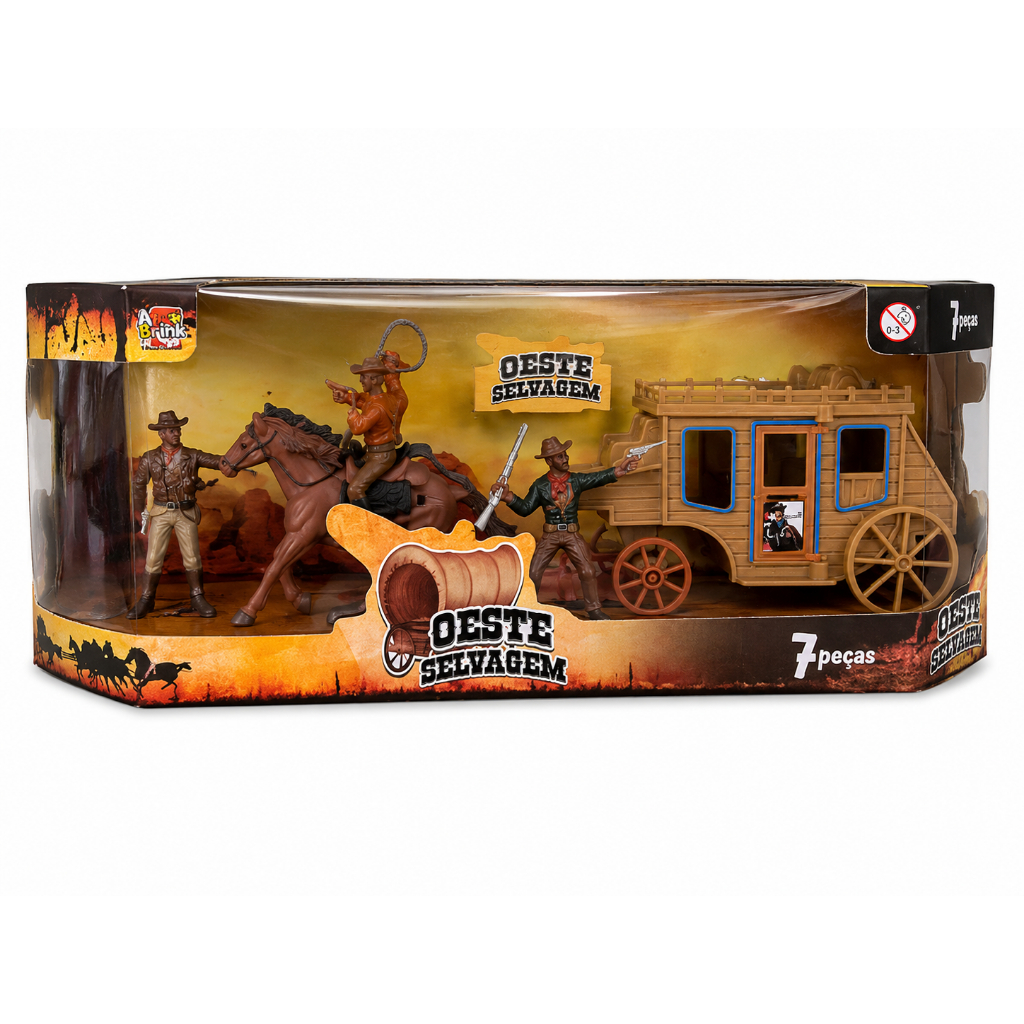Kit Oeste Selvagem Bee Toys – Diversão e Aventura no Velho Oeste