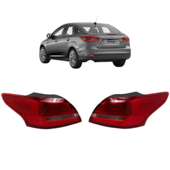 Lanterna Traseira Focus Sedan 2016 2017 2018 Canto