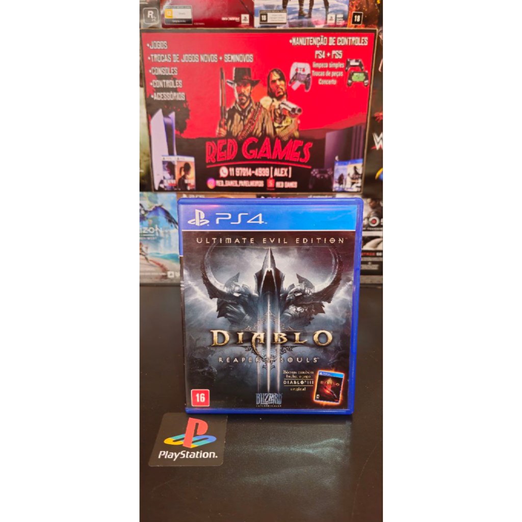 Diablo 3 ps4 midia fisica