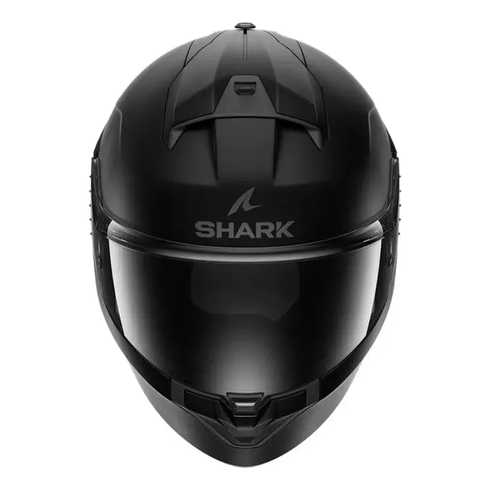 Capacete Shark Ridill 2 Blank Mat Preto Fosco