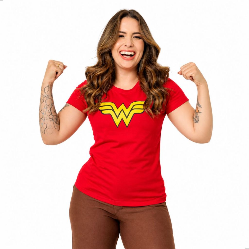 BLUSA FEMININA CAMISA MULHER MARAVILHA ESTILOSA CONFORTÁVEL E LEVE 100% ALGODÃO