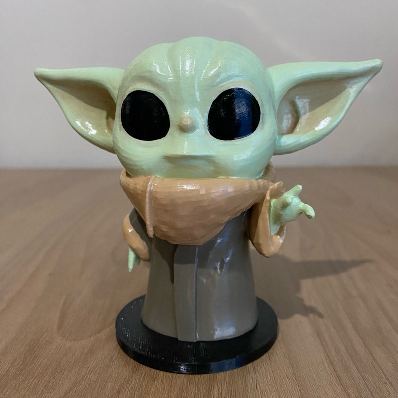 Boneco Colecionavel STAR WARS YODA Figura Decorativa Action Figure Colecionaveis Impressao 3D