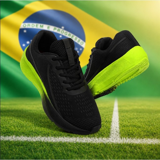 TENIS BRASIL 27 AO 47 ESPORTIVO ESPORTE LAZER ACADEMIA AR LIVRE DIA A DIA CAMINHADA TREINO LEVE