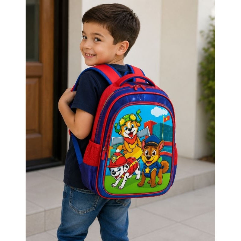 🐶 Mochila Infantil Patrulha Canina Escolar – Colorida e Divertida A290