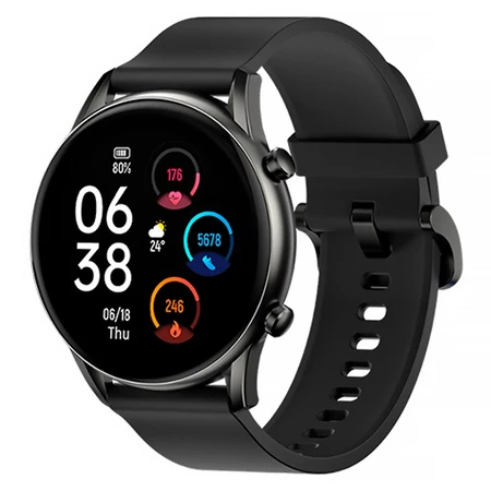 Relógio Smartwatch Haylou Rt2 Bluetooth 5.0 Tela 1,32 Pol Caixa Preto