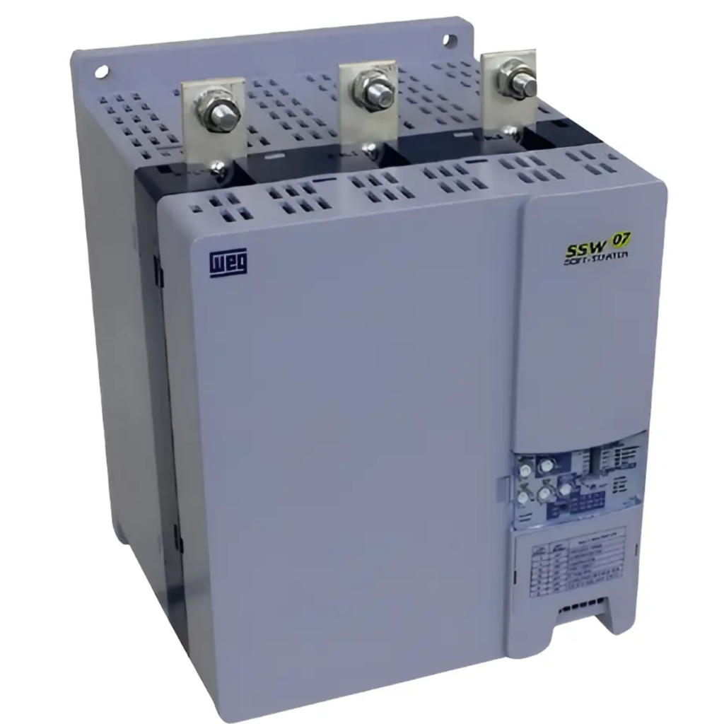 Chave de Partida Soft Starter Weg SSW07 255A 220V-575V Trifásico Controle de Partida