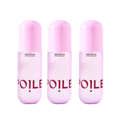 Kit 3 Body Splash Feminino Spoiler Cheiro de Coragem 200ml Corporal Versátil Para O Dia A Dia