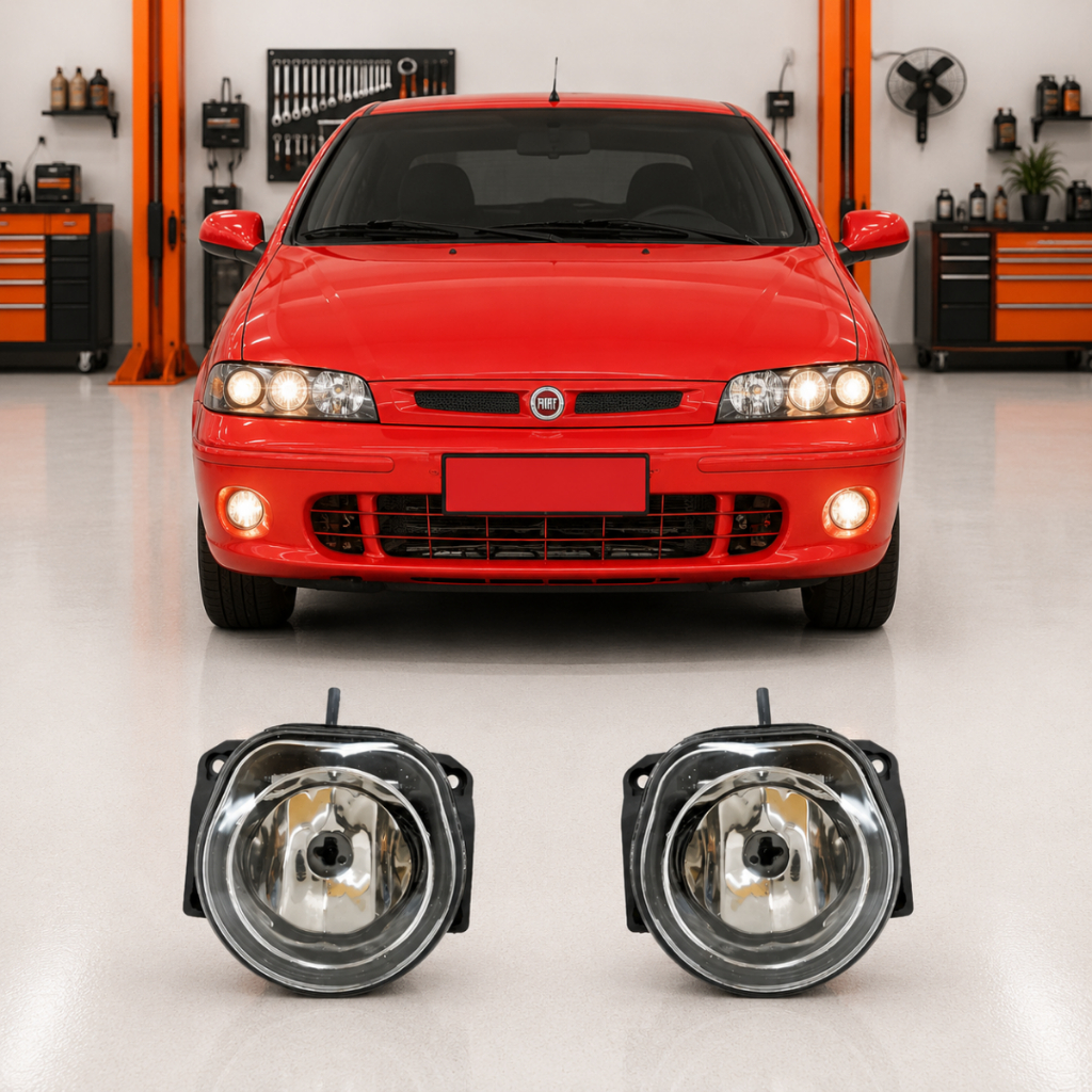 Imagem Farol De Milha Neblina Fiat Brava Bravo 1999 2000 2001 2002 2003