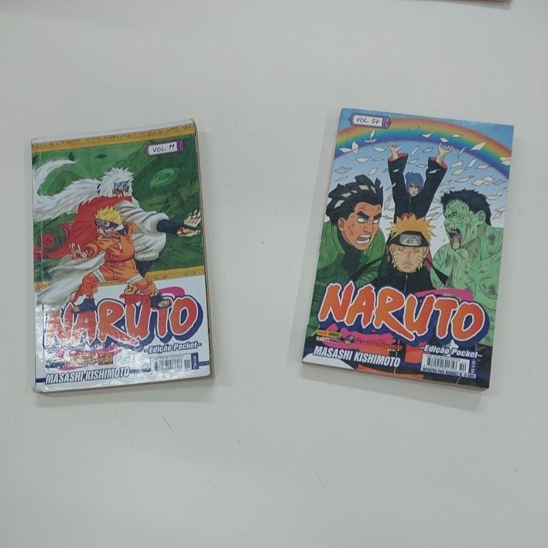 NARUTO edições especiais POCKET valor por unidade