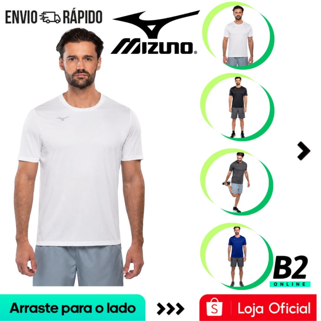 Camiseta Mizuno Energy 2.0 Masculina Original com Nota Fiscal e Garantia