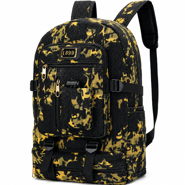Mochila Camuflada Reforçada Escolar,trabalho Unisex L899 C38