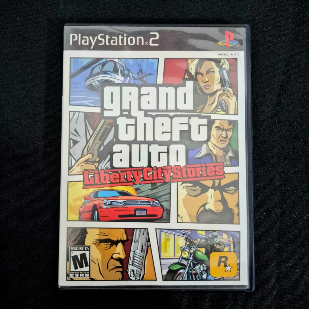 Grand Theft Auto Liberty City Stories (mídia Física com mapa) - Ps2