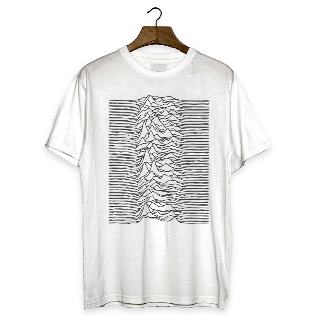 Camiseta Joy Division Unknown Pleasures Ian Curtis Pós Punk