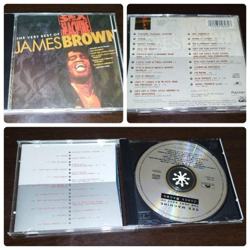CD James Brown Sex Machine The Best Of James Brown ORIGINAL