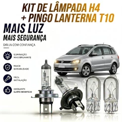 Lâmpada farol BAIXO / ALTO + LANTERNA SPACEFOX 2006 ATÉ 2009