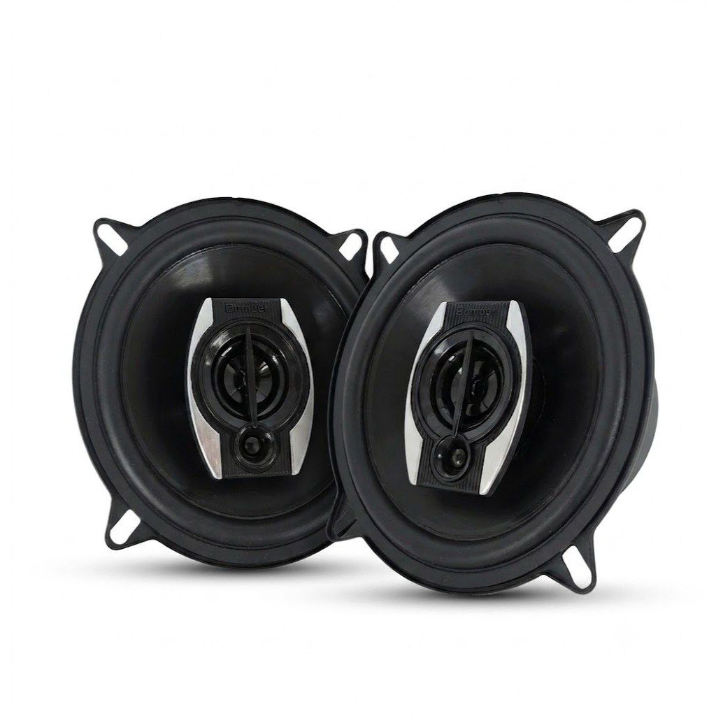 Par Alto Falante Bomber BBX 5 Polegadas 130W RMS 4 Ohms Triaxial Premium carcarça de aço cabe no local Original