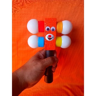 Efeito Percussão Som Chocalho Palhaço Bolinha Som Musicalização Infantil Musicoterapia