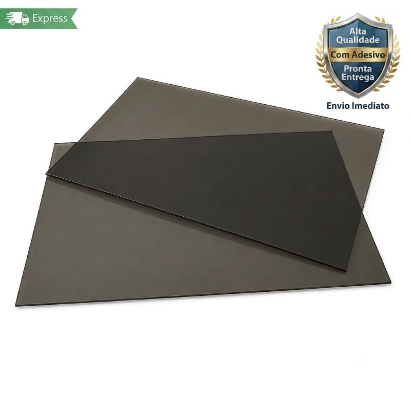 Película Polarizada 20x30cm Para Reparo De Display Painel Moto Carro TV