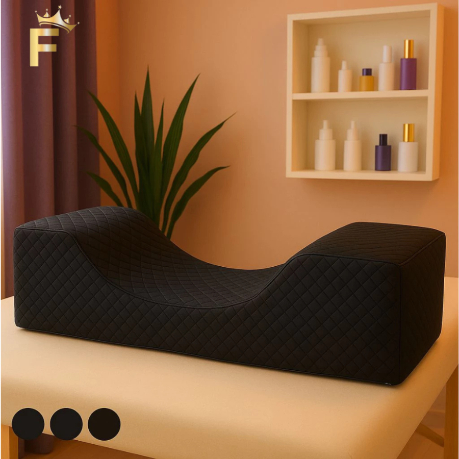 Almofada Lash Pillow Travesseiro para Pescoço e Extensão de Cílios e Maquiagem