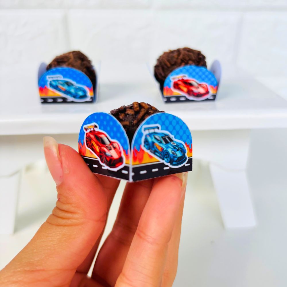 Forminha de Doces Hot Wheels / Personalizada / Lembrancinha de Festa /Aniversário