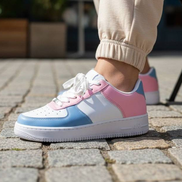 Tênis Casual Feminino Palmilha memorial Conforto absoluto Muito leve Promoção
