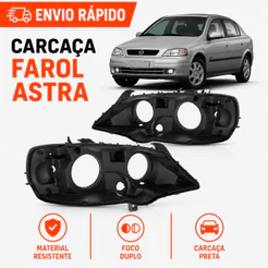 Par Carcaça Farol Astra 1998 1999 2000 2001 2002 Ambos Lados
