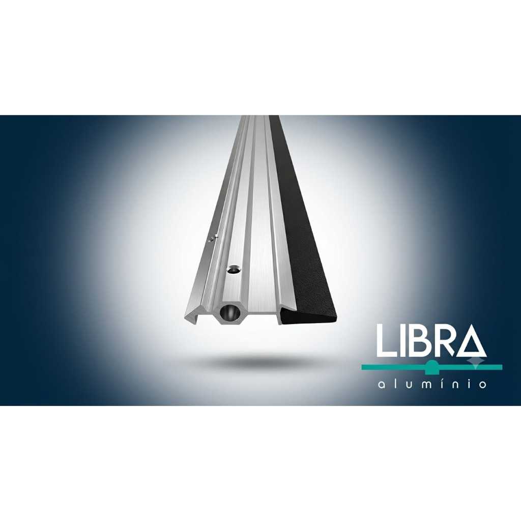 VEDA PORTA EM ALUMÍNIO LIBRA 0,90