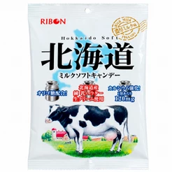 Bala Mastigável Sabor Leite - Ribbon Milk Soft Candy 54G