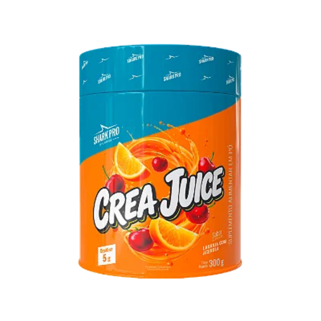 CreaJuice Creatina com sabor 300g - Shark Pro