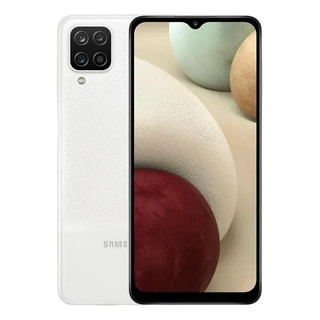 Smartphone Samsung Galaxy A12 4gb Ram 64gb Branco Celular Recondicionado - Excelente