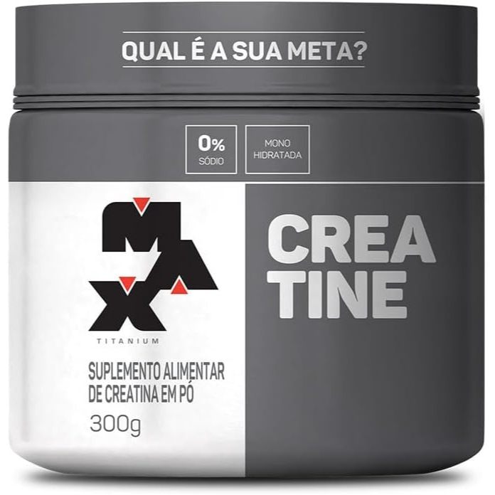 Creatina Monohidratada 100% Pura · Max Titanium