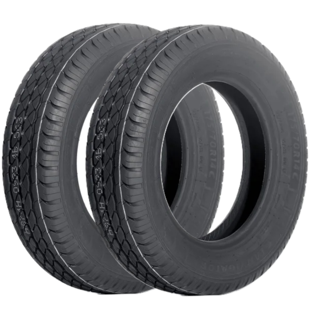 Kit 2 Pneus 165/70 R13 Roadwing RW-02 6PR 88/86S Aro 13 Novos