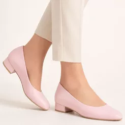 Sapato Feminino Salto Baixo Bico Redondo Ramarim 2415222