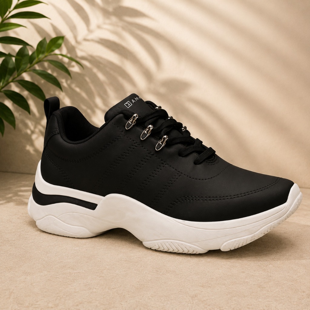 Tênis Feminino Chunky Ramarim Casual Plataforma Confortável Moderno