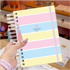 Agenda Personalizada 2027 - Personalize Seu Ano com Estilo