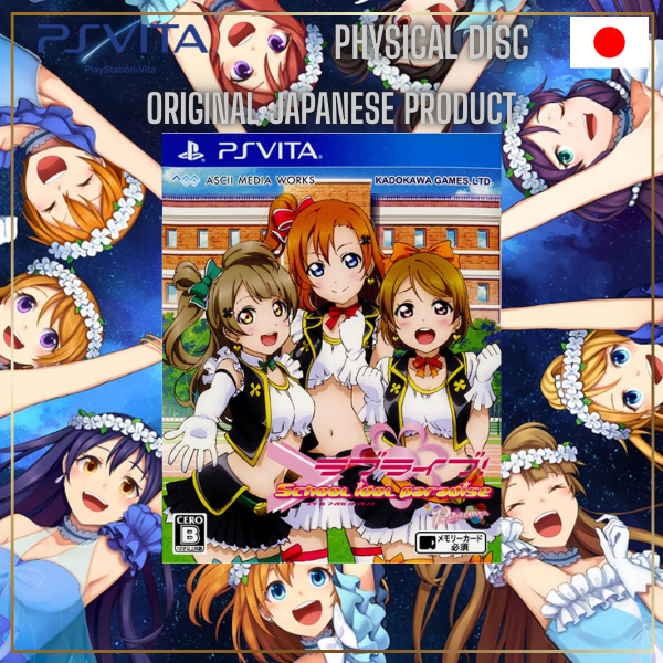 🎤 LOVE LIVE! SCHOOL IDOL PARADISE VOL.1 PRINTEMPS PSVITA - Edição Original Japonesa 💎