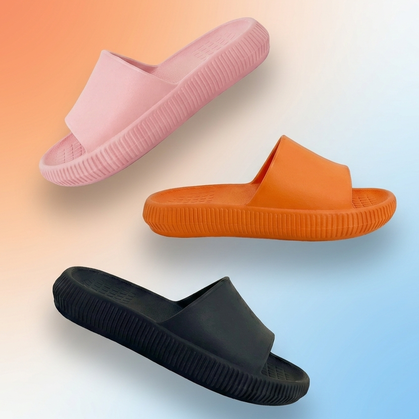 Chinelo Slide Passato Adulto Unissex em PVC Anatômico Solado Antiderrapante Leve Confortável Casual