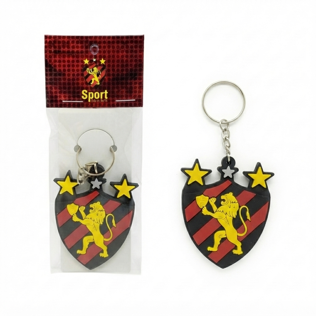 CHAVEIRO SPORT CLUBE DO RECIFE OFICIAL - EMBORRACHADO