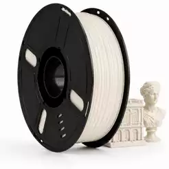 Filamento ABS Natural 1,75mm - 1 kg Cod1064