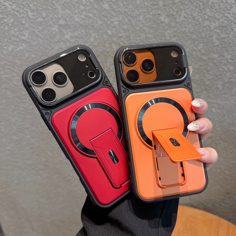 Capinha Capa Para IPhone 17 Pro Max Protetor Suporte Magnética Magsafe Armadura Amour Anel Case Camera