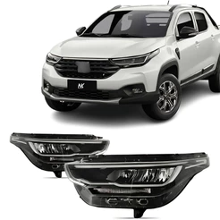 Par/Un Farol Strada 2020 2021 2022 2023 2024 2025 1ª Linha Novo Farolete Full Led DRL
