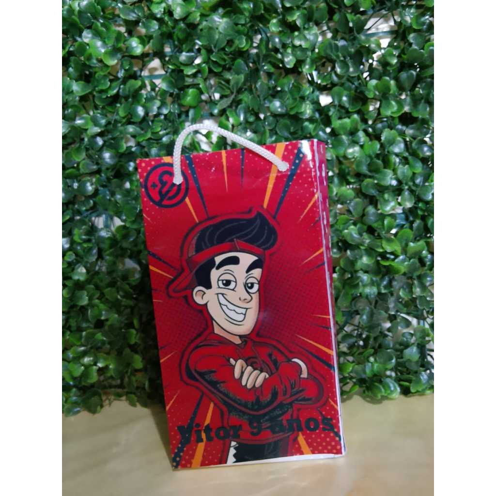 Sacolinha Surpresa Personalizada Naldinho Qualquer Tema | Lembrancinha com nome e idade