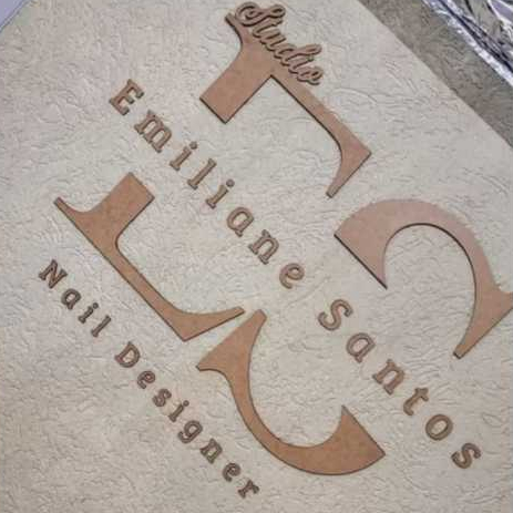 Logo MDF 3d personalizada Logomarca com arte gratis para parede