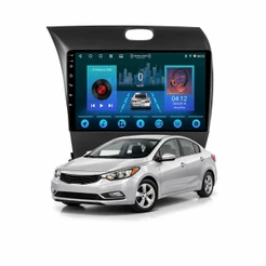 Multimídia Kia Cerato 2013 A 2019 2ram+64gb Carplay Android Gps Bluetooth 9 Polegadas