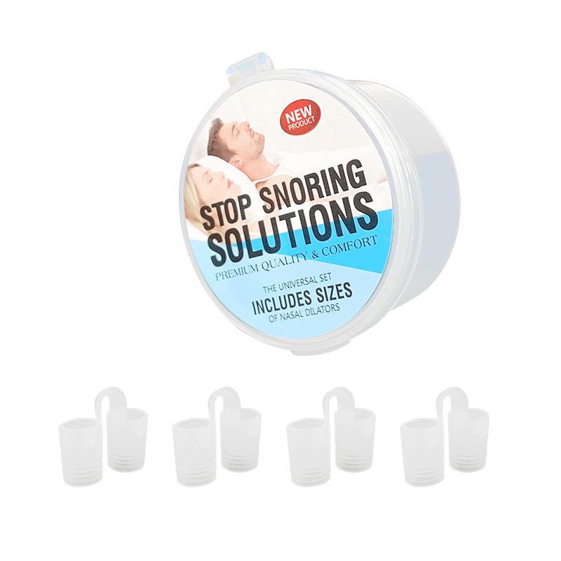 Kit com 4 Dilatadores Nasais em Silicone – Anti-Ronco, Conforto Respiratório e Uso Esportivo