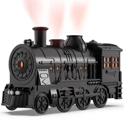 Umidificador Aromatizador Locomotiva Vapor Trem USB Tipo C Controle Remoto
