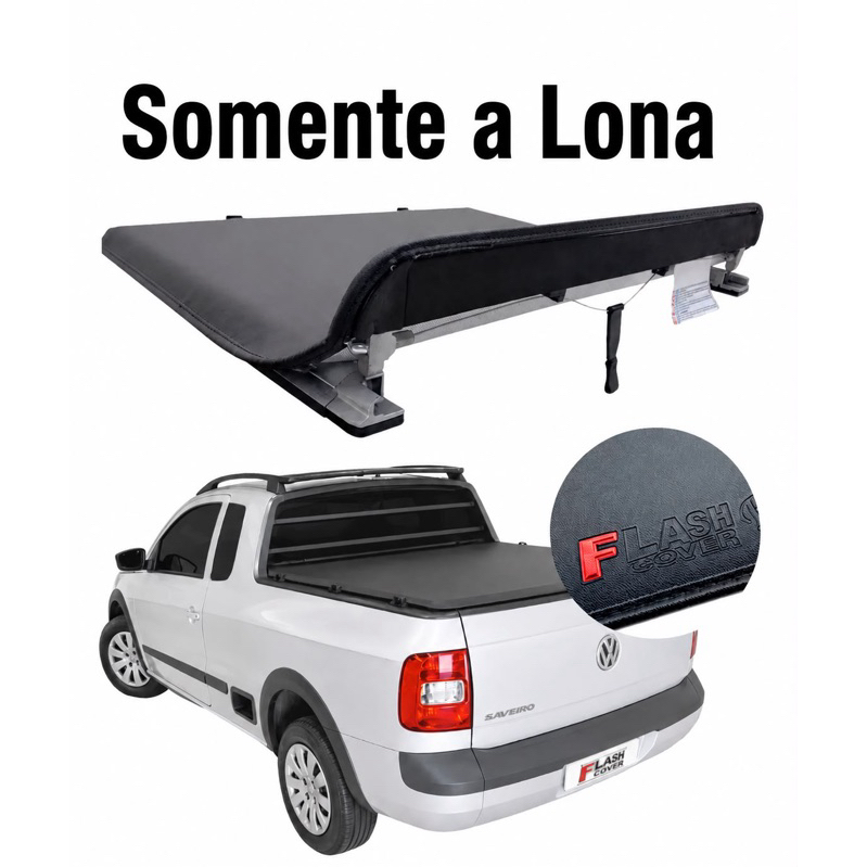 Lona Saveiro Cabine Estendida 2010 a 2025 – Lona de Reposição