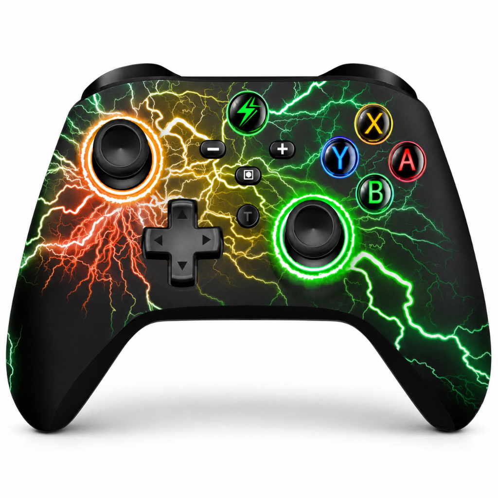 Controle Gamer Bluetooth Knup KP-GM032 RGB Switch Android iOS PC Original