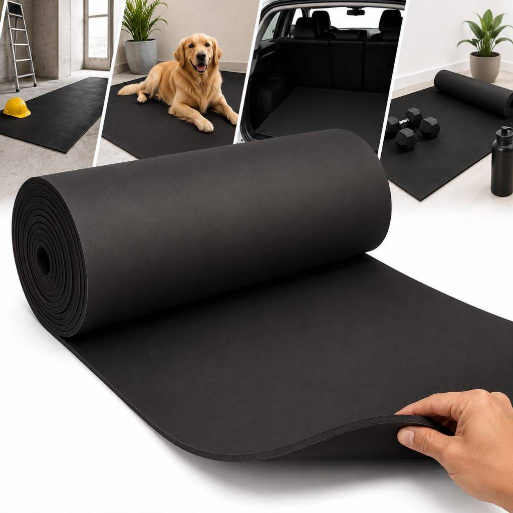 tapete de eva por metro 2m a 5m yoga pilates revestimento chao obra treino casa piso protetor parede