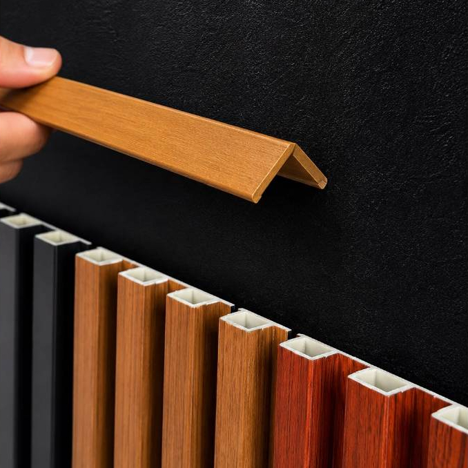 Cantoneiras para Painel WPC Ripado 90cm | Efeito Madeira Kit com 3pçs